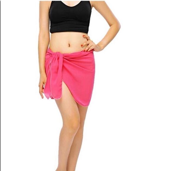 Wrap Beach Swimwear Short/Knee Length/Long Cover Up Pareo Swimsuit Wrap - Picture 2 of 7